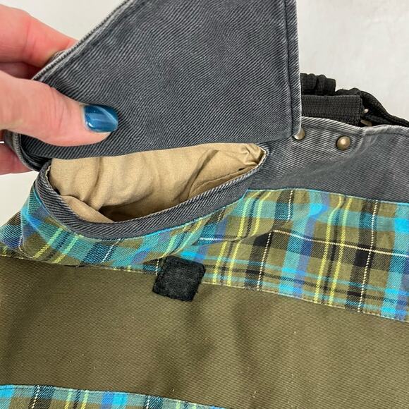 Carson Rogers Canvas Tote Bag Backpack - Picture 3 of 12